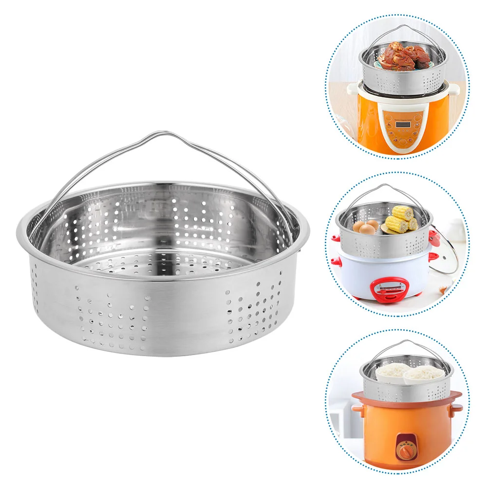 

Portable Steamer Reusable Kitchen Supplies Practical Safe Home Collapsible Dish Pan
