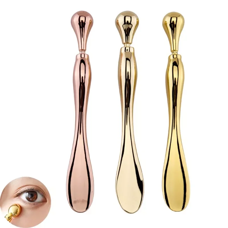 

2022NEW Alloy Metal Eye Cream Applicator Eye Cream Mixing Spatula Scoop Anti Wrinkle Eye Massager Sticks Mask Spoon Skin Care To