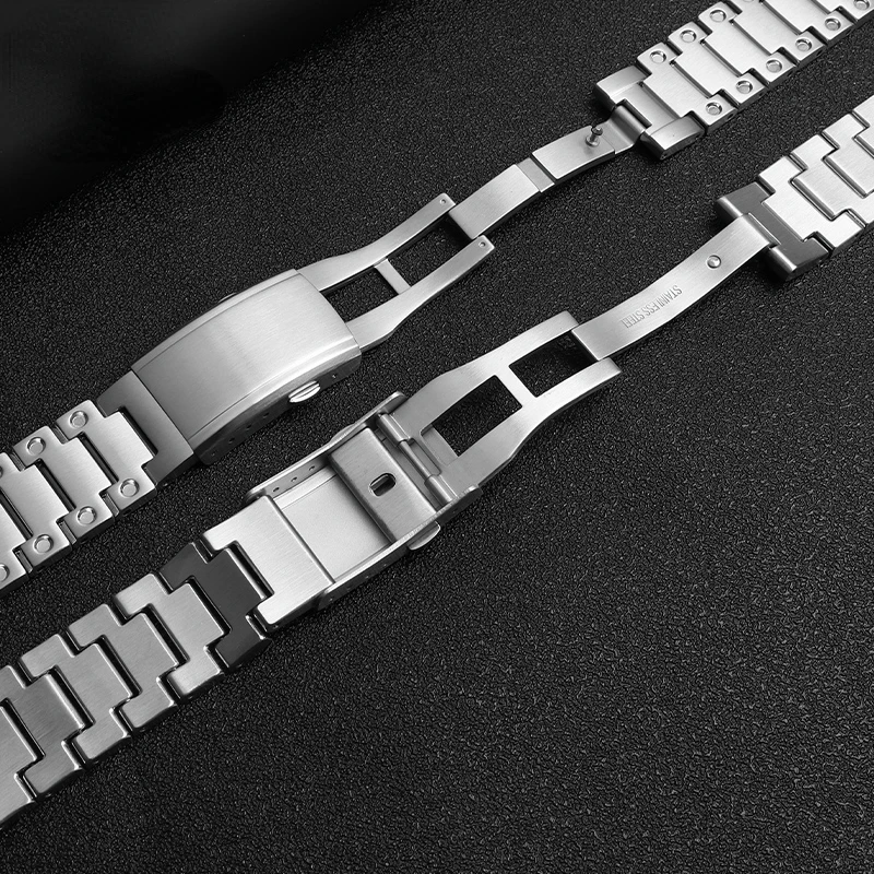Stainless Steel Watch Strap For Casio GW-B5600 DW5600/M5610/GMW-B5000/GA2100/GM-2100 WatchBand Solid Metal Steel Strap Bracelet