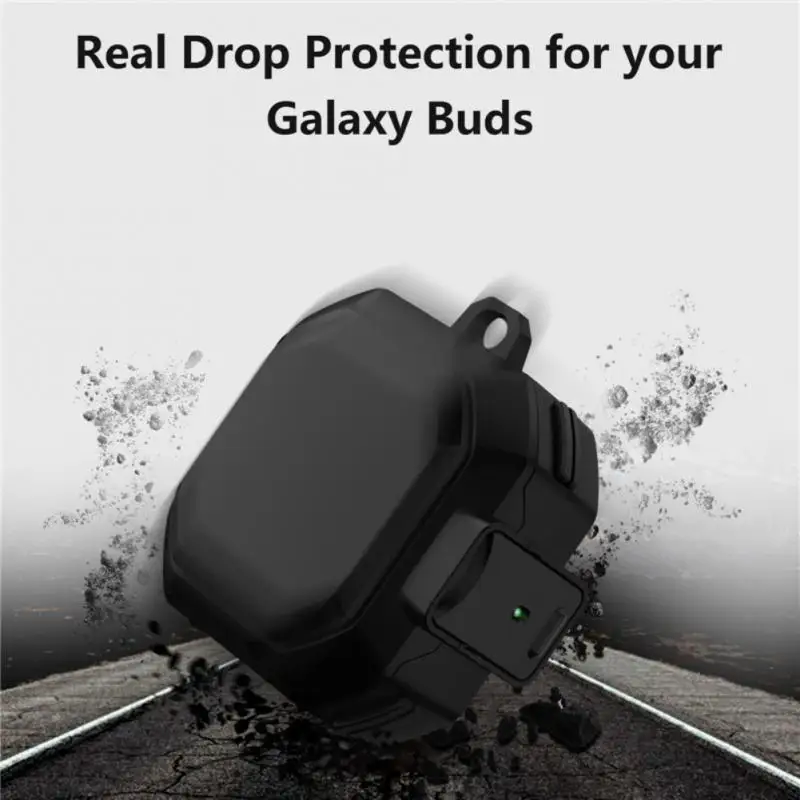 Чехол для Samsung Galaxy Buds Live/Pro/2 защитный матовый чехол с замком защита всего корпуса 2