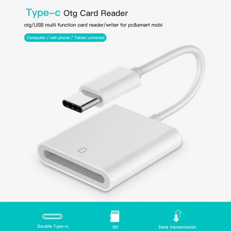 

Кардридер для камеры USB 3.1 Type C/Micro USB-C для камеры