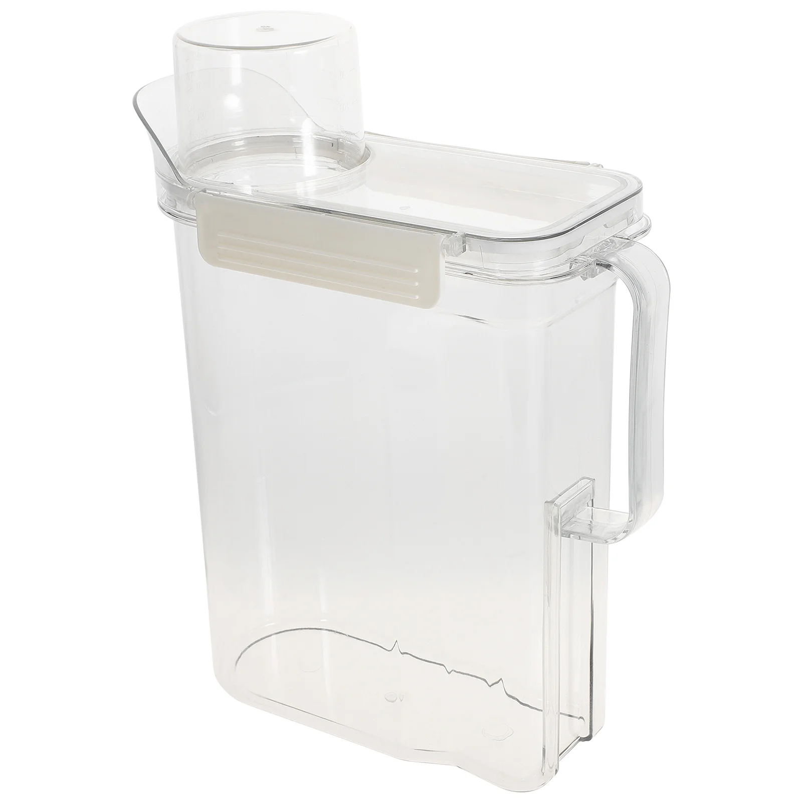 

Laundry Detergent Storage Box Liquid Sub Bucket Container Lid Plastic Stand Lotion Large Capacity Buckets Beads Washing powder