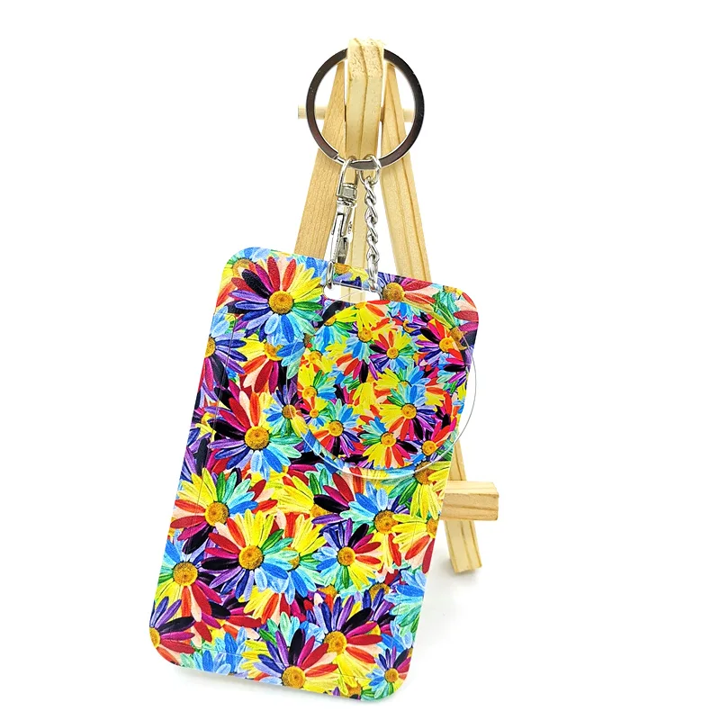 

Цветные подсолнухи, ручная работа, милый цвет, Ранняя гарнитура, чехол, брелок, мультяшный Шарм, подвеска, брелок для автомобиля для девочек