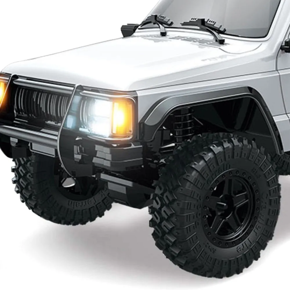 Фото Радиоуправляемый внедорожник RTR 4WD JJRC C8809, масштаб 1/18, 3-скоростная коробка передач, длина 28 см, усиленная ось, высокий клиренс №2