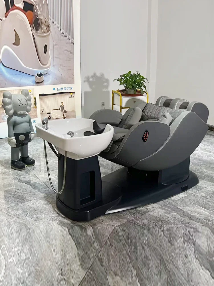 Вращающаяся массажная кровать для душа многофункциональная электрическая