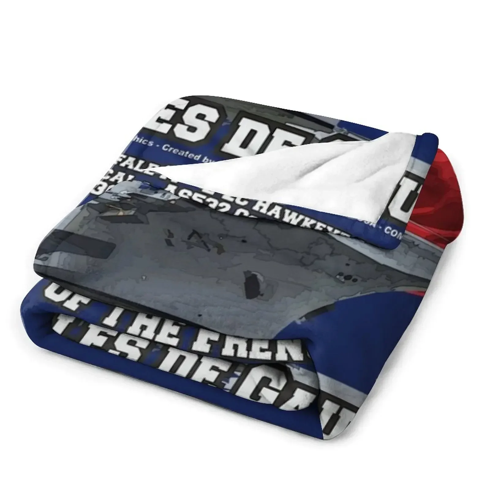 Charles de Gaulle - Франция ветеранты-переноски для самолетов плед милые одеяла среды