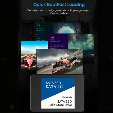 2 ТБ SSD SATAIII Sata 2,5 "Ssd жесткий диск 1 ТБ 500 ГБ высокоскоростной переносной Внутренний твердотельный накопитель HD для ноутбуков