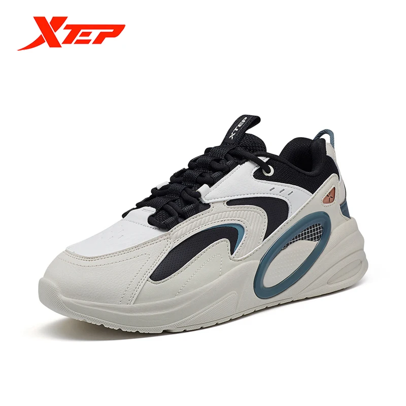 

Мужские кроссовки Xtep [Lightning EVO], Новое поступление, Спортивные Повседневные кроссовки, модная уличная Удобная прогулочная обувь 978419320053