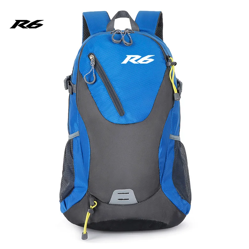 

Вместительный водонепроницаемый рюкзак для мужчин и женщин, для Yamaha YZFR6 YZF R6 R6S 1999-2015 2005 2007 40L, идеально подходит для пеших прогулок, велоспорта, путешествий