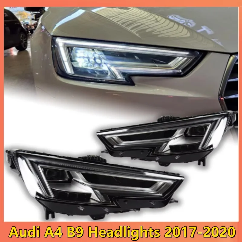 Стайлинг автомобиля для Audi A4 B9, фары 2017-2020 A4L, светодиодные ...