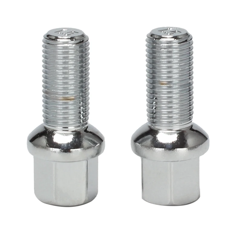 10 шт. хромированные шариковые гайки для крепления на колесо M1 5 28 мм хвостовик Porsche