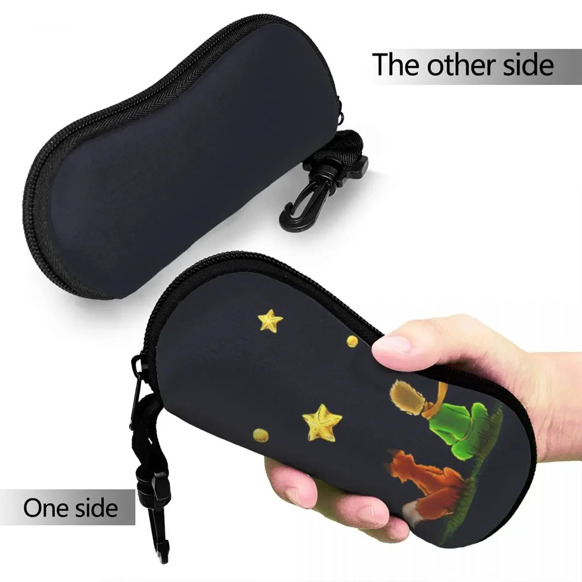 Очки для путешествий Little Prince вертикальные маленькие смотрятся на s Мягкий футляр