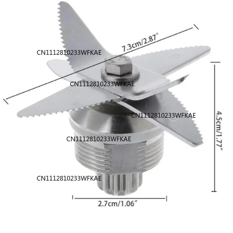 Фото Нож для TWK TM 767 800 TWK Jtc 767 800 biolomix t5200 gastrorag b020b №4