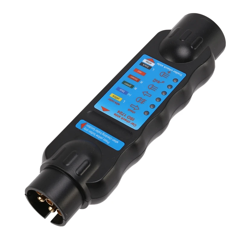 

7 Pin Car Truck Trailer Plug Socket Tester Wiring Circuit Light Test Tool