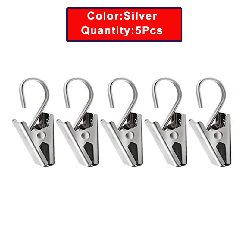 

Зажимы для штор из нержавеющей стали