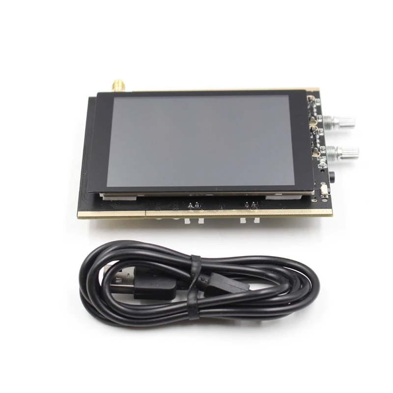 

V1.10A 50Khz-2Ghz Update Firmware DSP Malachite Receiver SDR Radio 3.5Inch LCD Shielding Case 4 Layer PCB CW Decoding