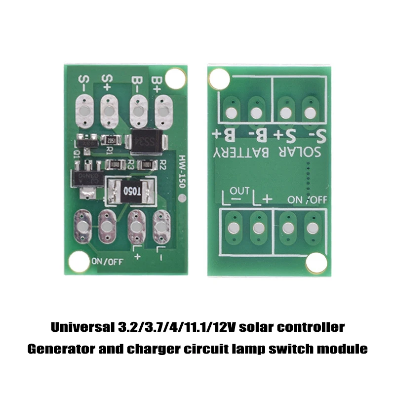 

Automatic Solar Panel LED Lamp Control Switch Battery Charger Charging Controller Module
