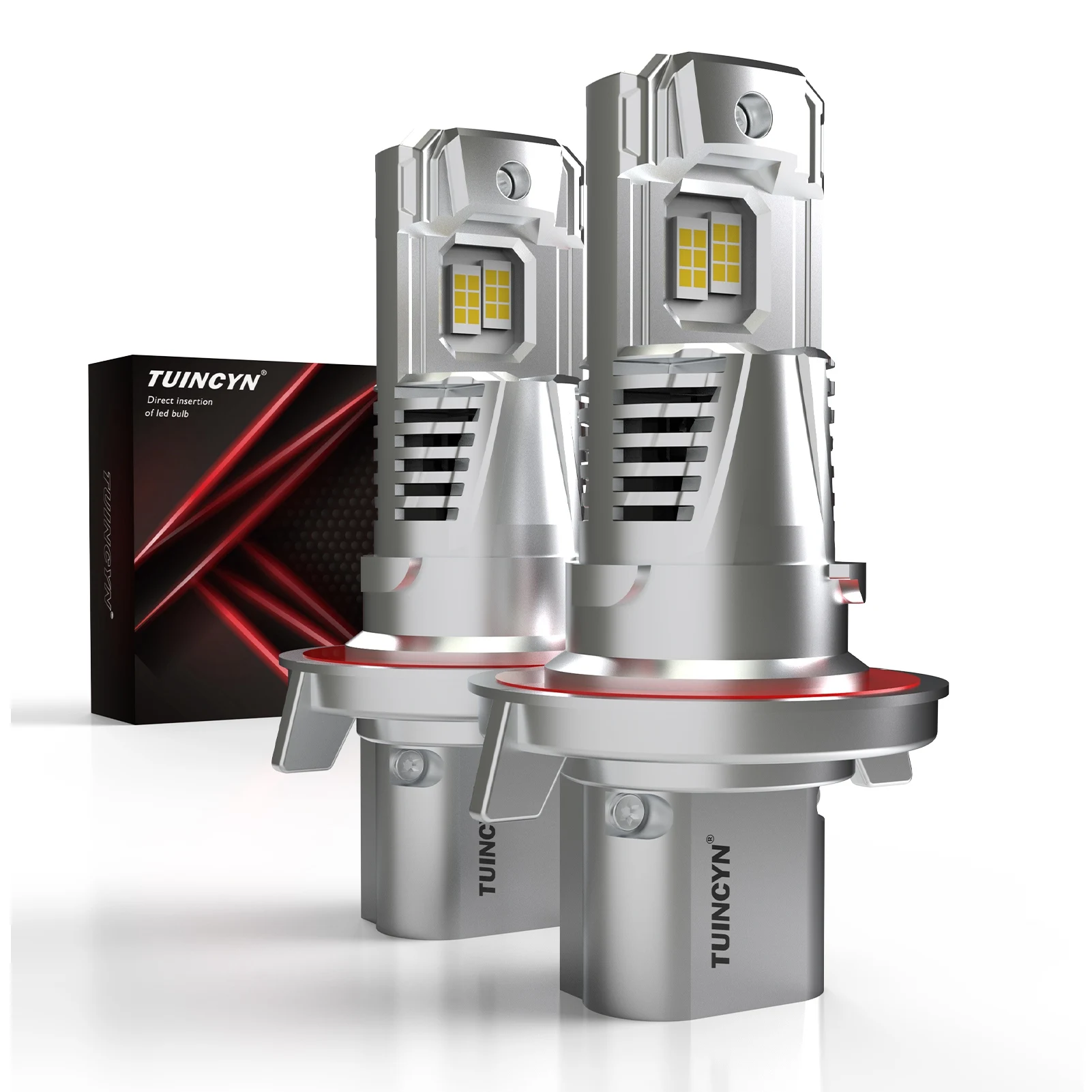 2 шт. автомобильные фары дальнего и ближнего света 9008 лм