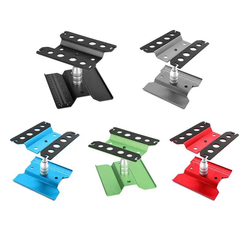 

Metal RC Car Work Stand Repair Workstation 360 Degree Rotation Lift Or Lower For 1/8 1/10 1/12 Scale Cars Truck Buggy Kits 1