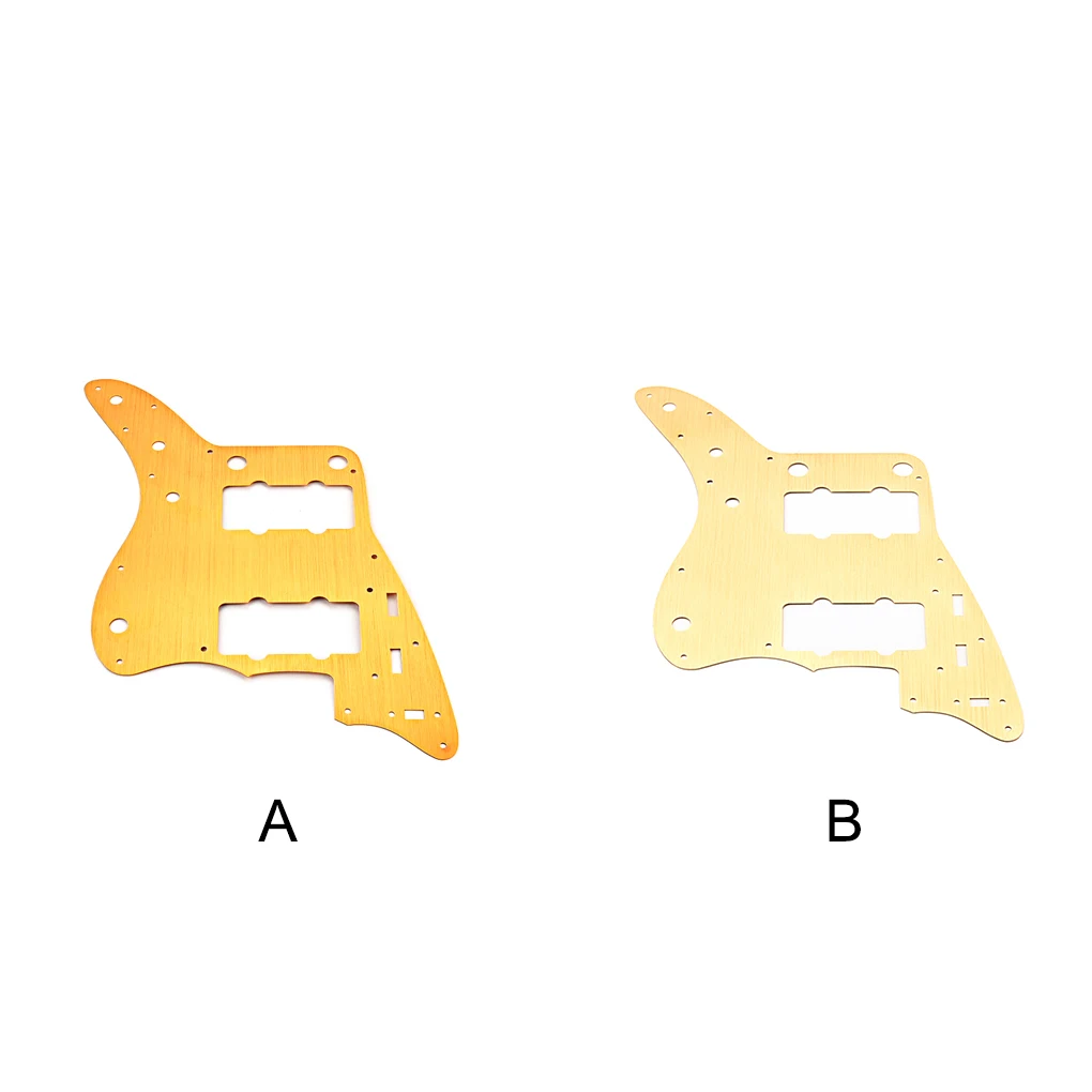

Pick Guard Upgraded Fittings Metal Pickguard Handy Installation Guitar Supplies Compact Size Scratch Plate Gold 105
