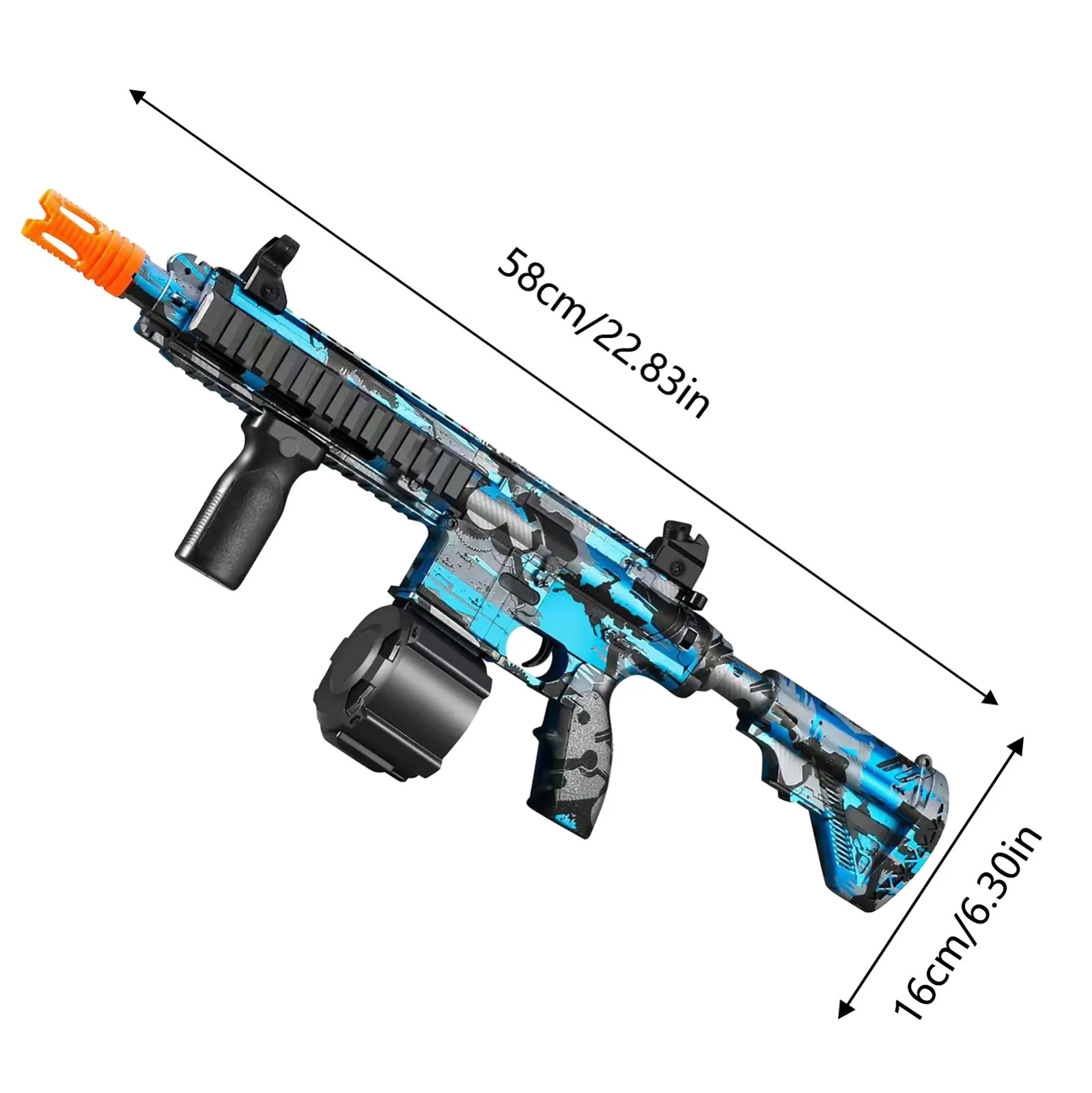 Водный гелевый бластер пистолет Электрический граффити пневматическое оружие для игры в пейнтбол Детские игрушечные оружия для стрельбы взрослым детям CS мальчикам подарок.