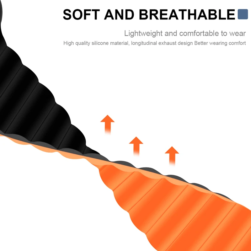 Leather loop strap for Apple Watch ultra band 49mm 44mm 40mm 38mm 42mm Magnetic bracelet iwatch series 3 4 5 se 7 8 45mm 41mm