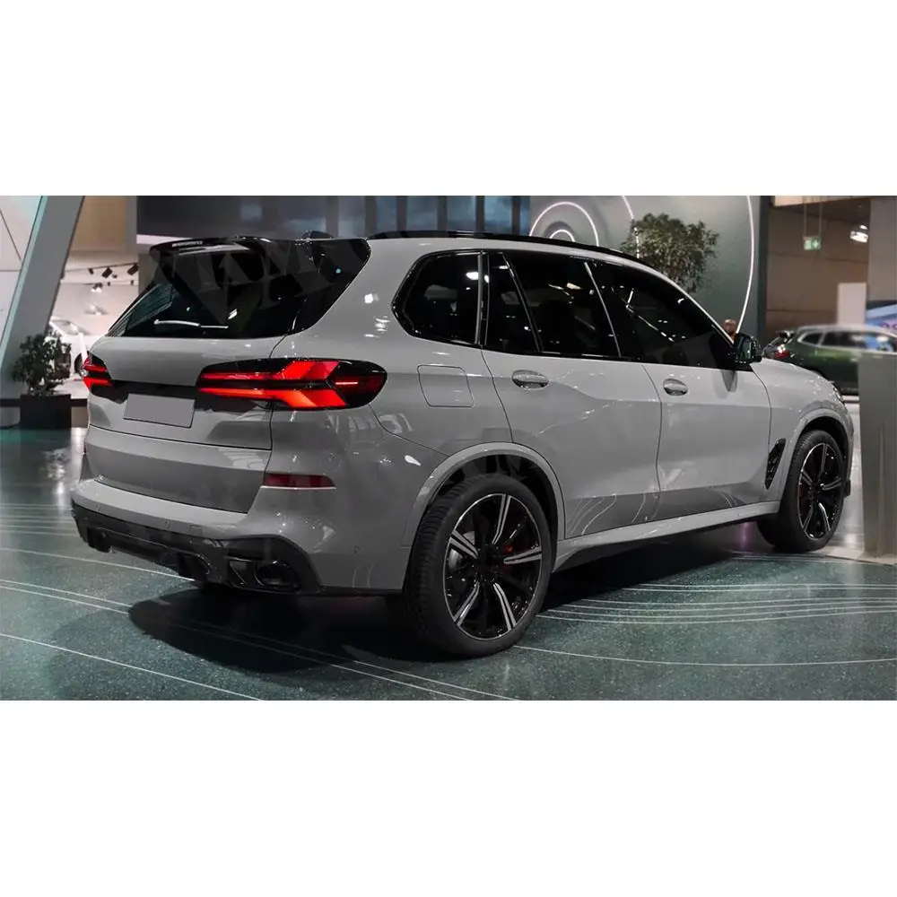ABS Carbon Look Автомобильный задний бампер Диффузор для BMW X5 G05 M Sport 2019 комплект кузова