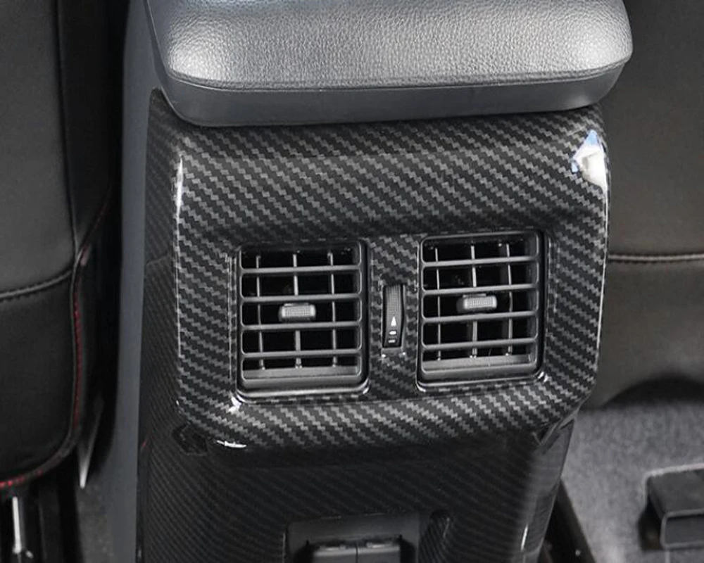 Аксессуары для салона автомобиля правой рукой из углеродного волокна Toyota RAV4 2019