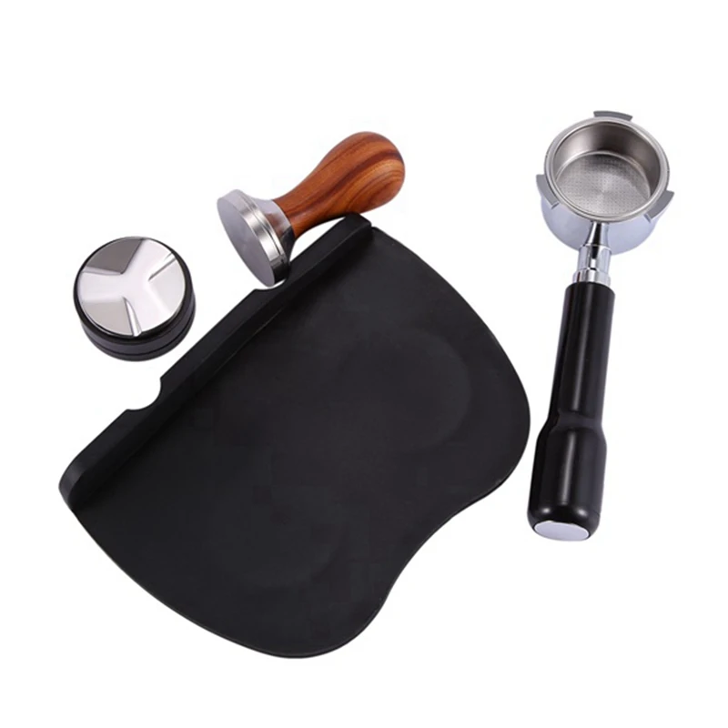 

Coffee Utensil Sets Coffee Bottomless Portafilter For Delonghi Filter 51MM Stainless Steel Replacement Filter Basket