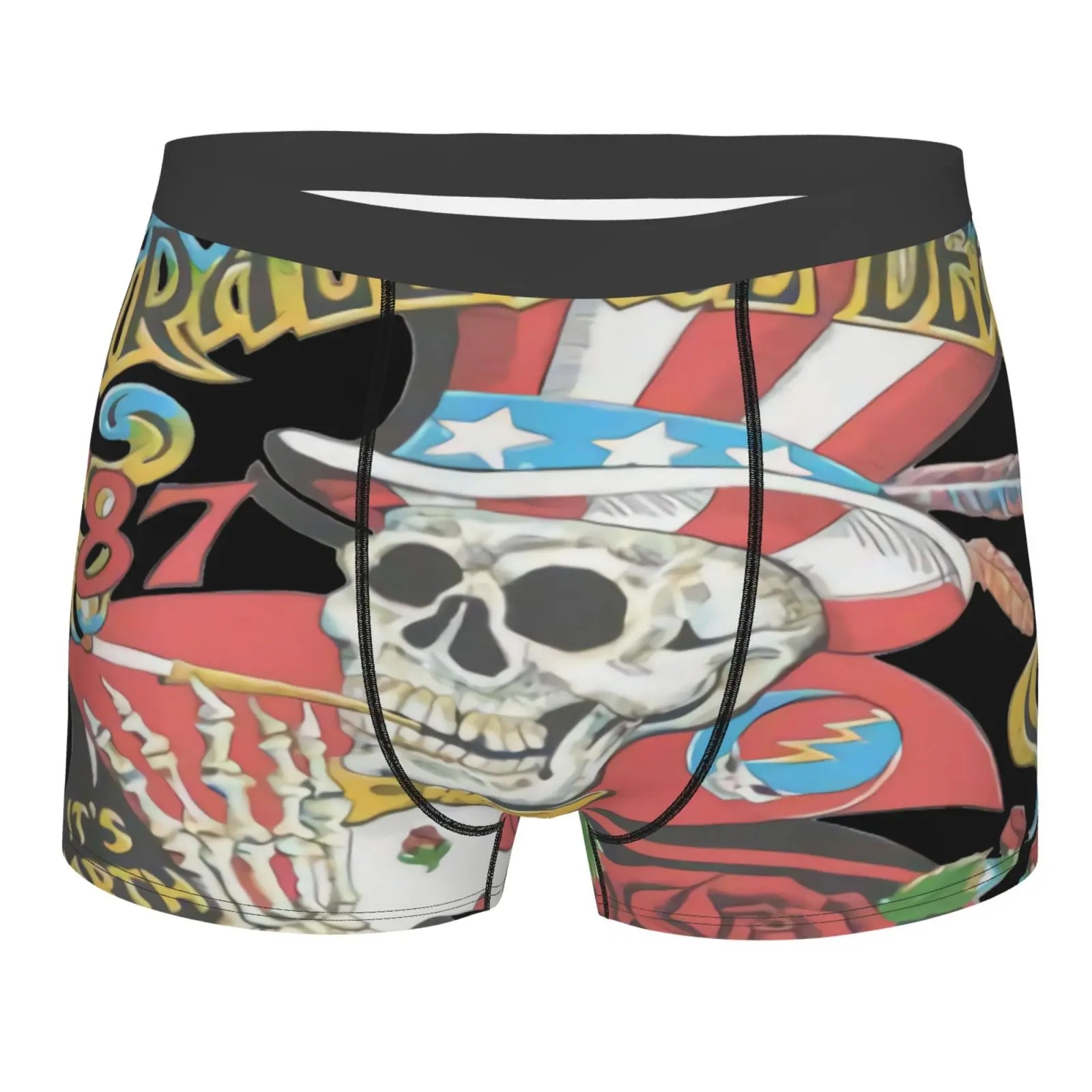 

Grateful Dead Worth The Trip 87 Men's Panties Male Shorts Male Pouch Men Sexy Mens Underwear Boxer Homme Sexy Men's Underpants