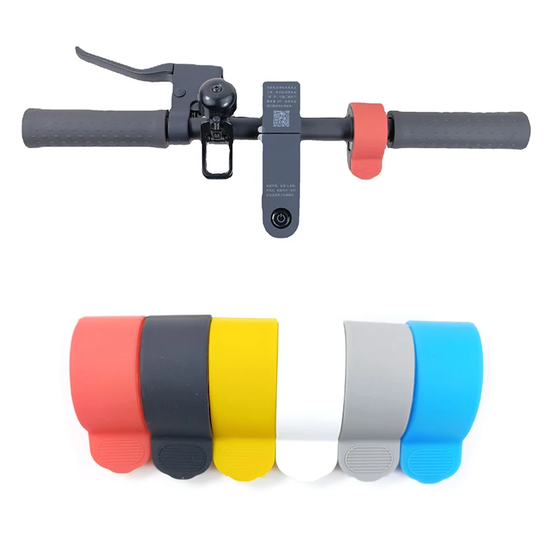 

1X Protective Cover Handlebar Finger Dial Cover Silicone Sleeve Case For Xiaomi M365 1s PRO For Ninebot MAX G30 Electric Scooter