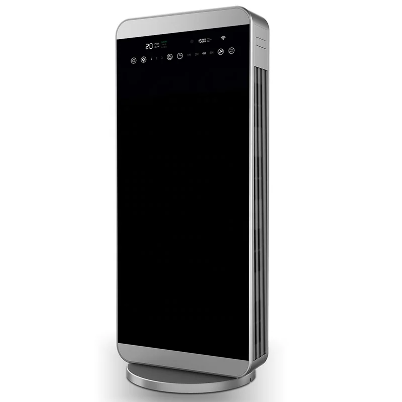 

smart hepa air purifier plasma home large room CADR 720m3/h cigarette smoke household air cleaner air purifier