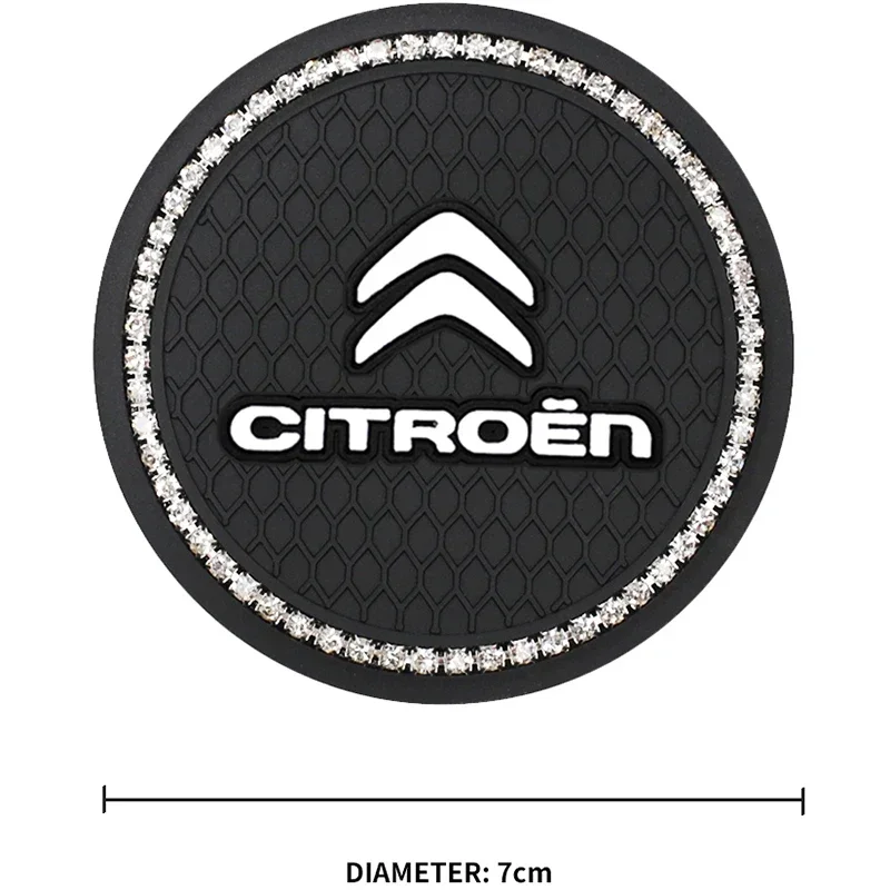 Силиконовая автомобильная внутренняя противоскользящая накладка для чашки воды