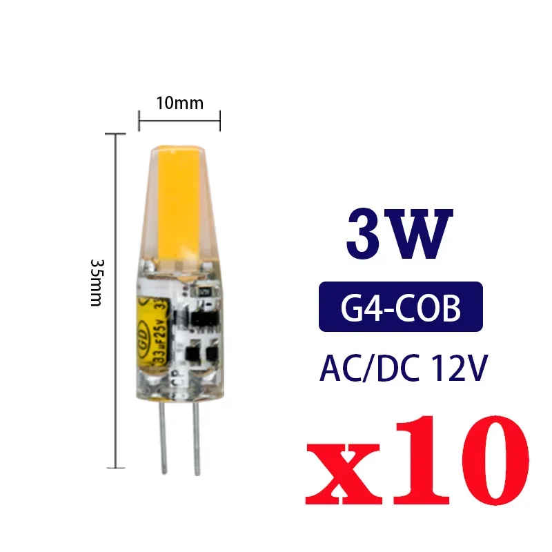

Светодиодные лампы G4 G9 E14 COB 3Вт 6Вт 12В 220В