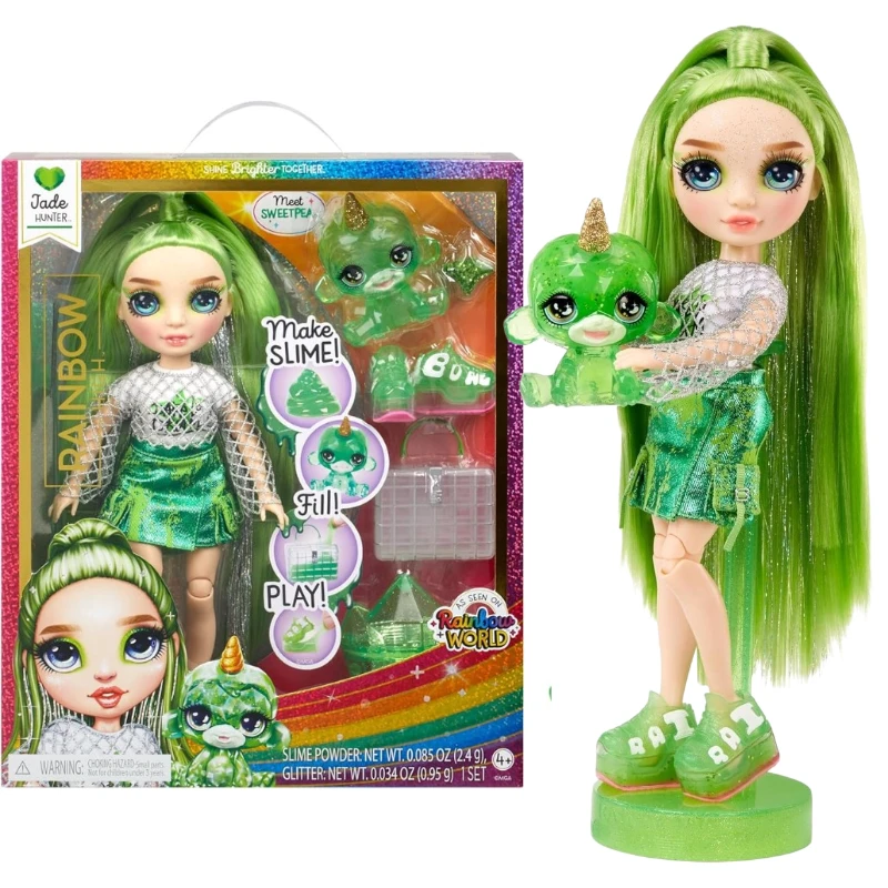 Новая кукла-сюрприз, радуга, высокая фиолетовая, стильная кукла с ...