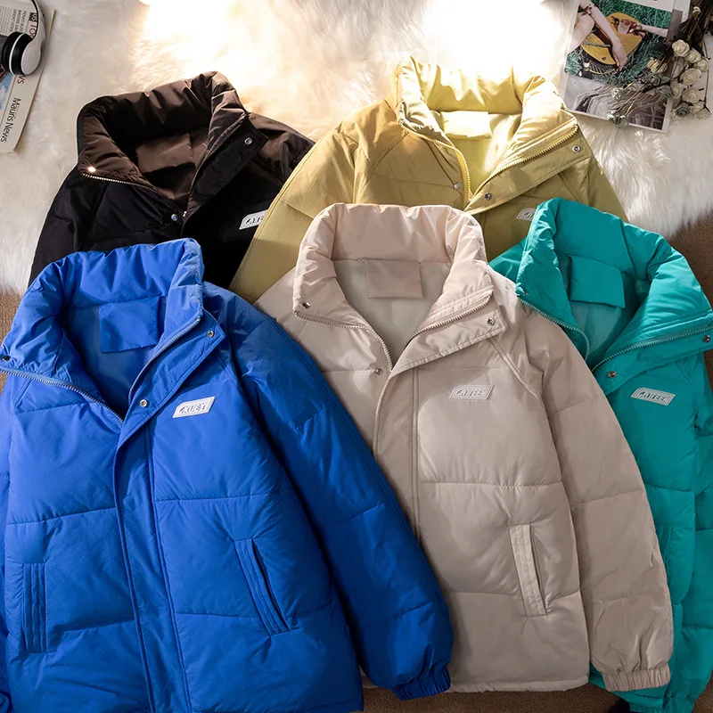 Padded Coat Women Short 2022 Winter New Stand-up Collar Loose Padded Jacket