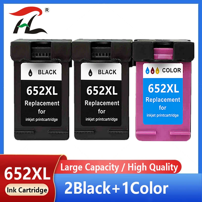 

652XL ink cartridge replacement for hp652 652 XL for HP Deskjet 1115 1118 2135 2136 2138 3635 3636 3835 4535 4675 Printer