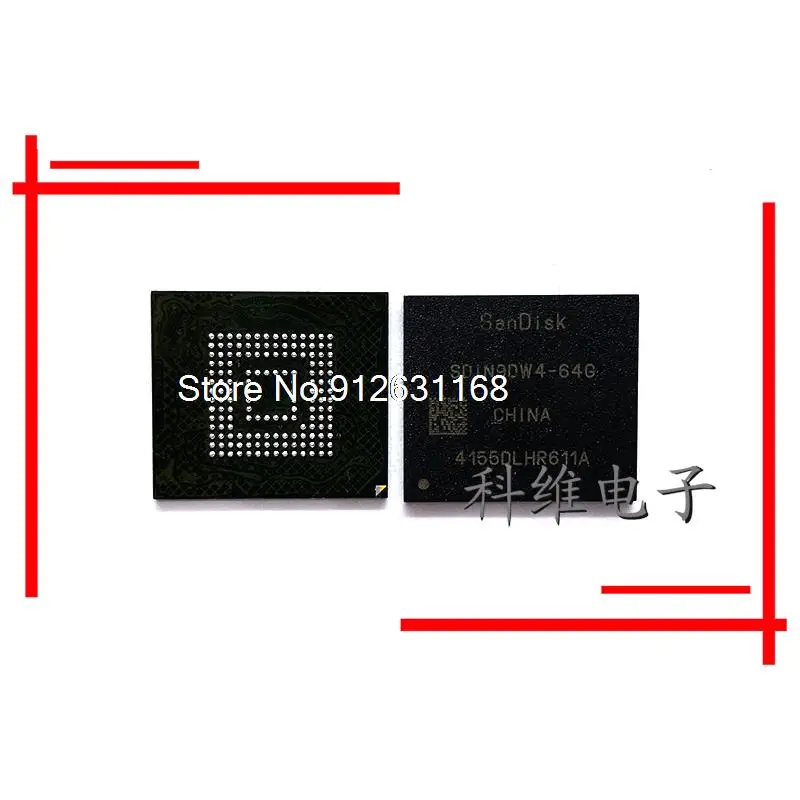 SDIN9DW4-64G SDIN9DW5-64G 153 emmc IC
