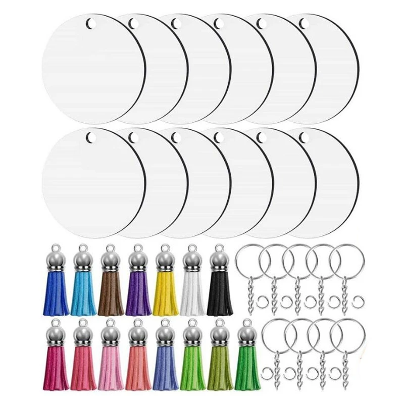 

Заготовки для брелоков, бирка для брелоков оптом с теплопереносными двусторонними заготовками для сублимации, цепочки для ключей, Колечки ...