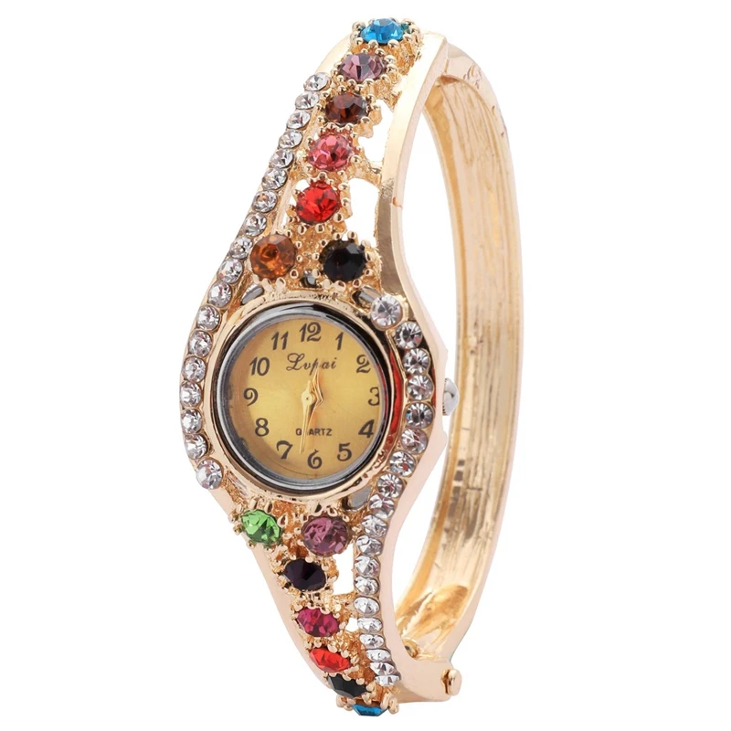 

Браслет Lvpai 3X, Женские кварцевые наручные часы, женские наручные часы, наручные часы с браслетом, женские кварцевые часы, P064 красочные