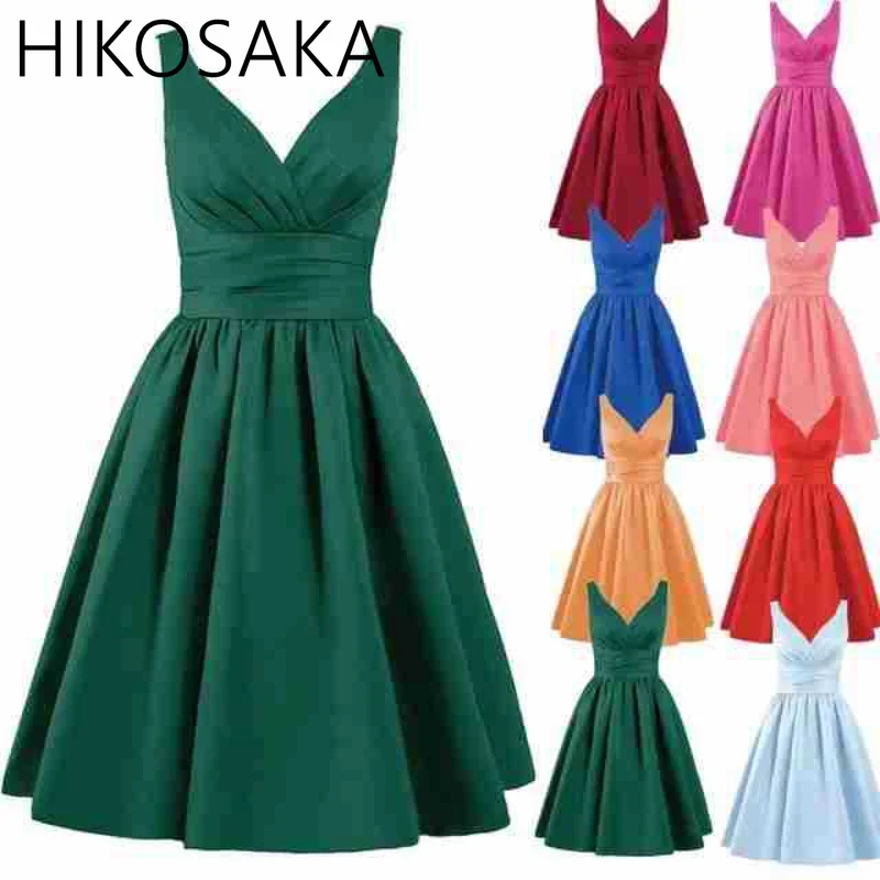 

Elegant Satin Prom Evening V-Neck Guest Mini Dresses Women 2023 Summer Sexy Slim Bride Party Vestido Madrinha De Casamento