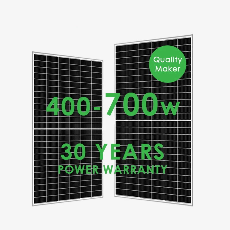 Solarplatten placa солнечная батарея 400w 600w монокристаллический модуль 500w 48v полностью