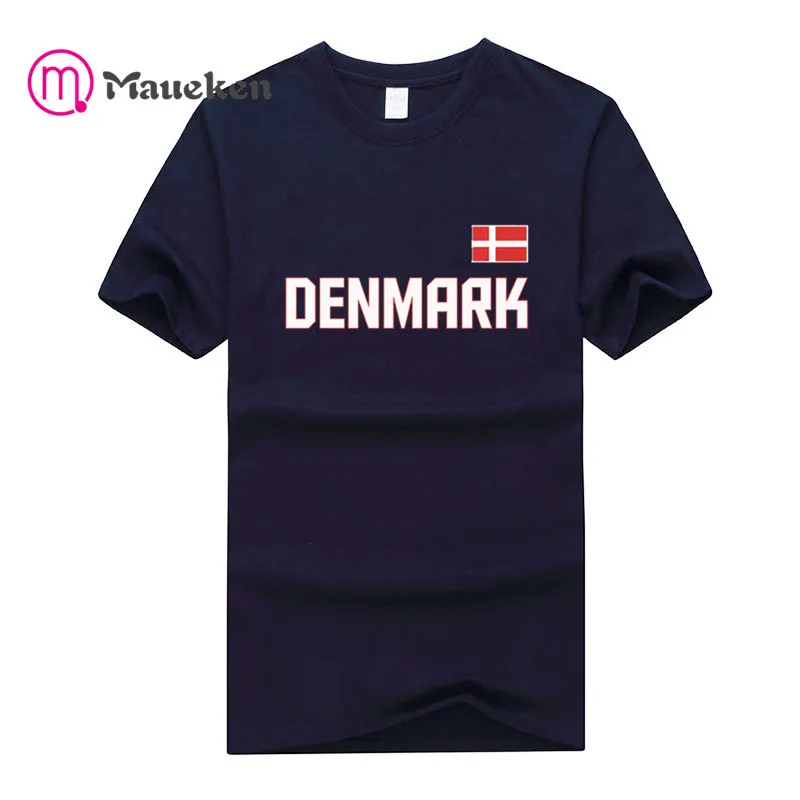 2022 мужские футболки национальной сборной Дании 100% хлопок уличная одежда топы для