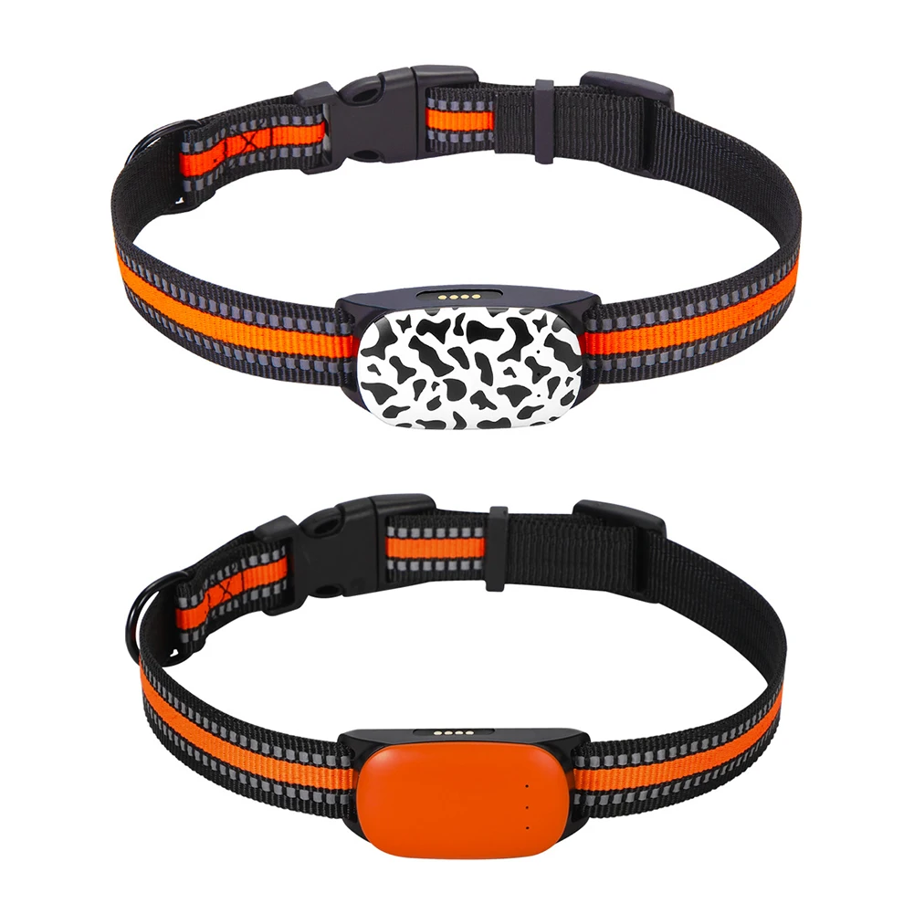 

4G Safety Tracking Device Anti-Lost Tracking Pet Collar Locator Waterproof Remote Control APP Rechargeable for Dog Cat Animals