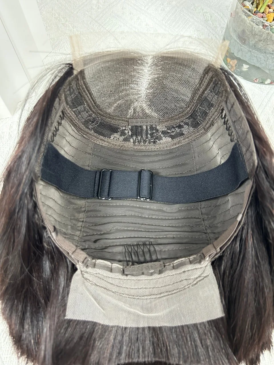 10 дюймов 250% плотность цветной хайлайтер синий прямой короткий боб человеческие