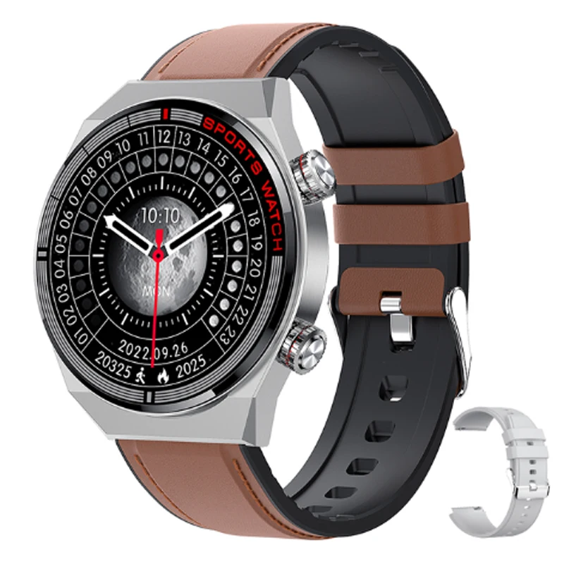 

2023 NFC Smart Watch Men 240*240 HD Screen Heart Rate Bluetooth Call IP67 Waterproof SmartWatch for Realme GT 2 GT2 Pro DOOGEE