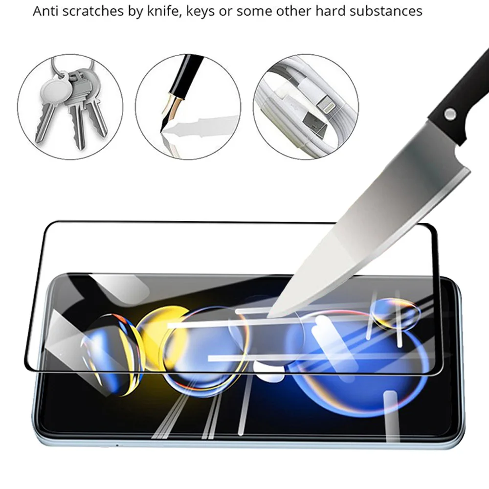 Poco F5 Pro,poco x5 pro Pelicula de Cristal Templado Poco X4 GT X3 Pro Tempered Glass For Xiaomi Poco F4 M3 glass Poco M4 Pro 5G