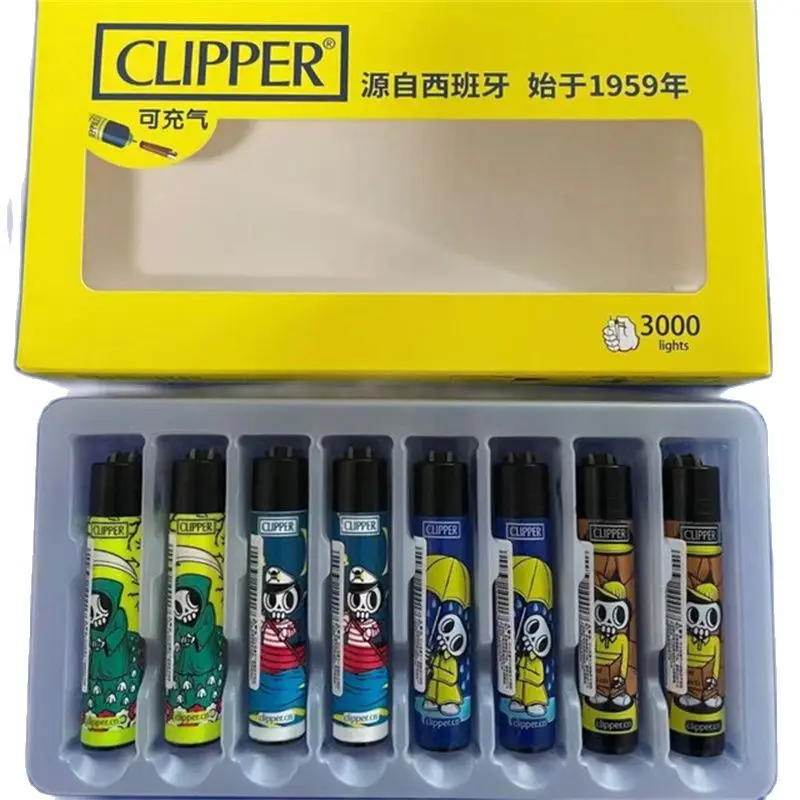 Машинка для стрижки Бутановая газовая зажигалка с открытым огнем креативный