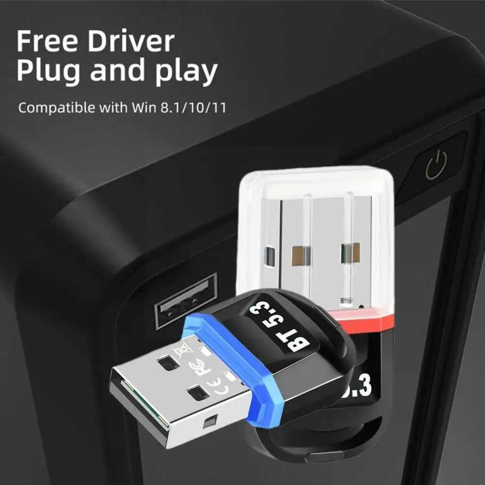 

Адаптер Bluetooth 5,3, совместимый с Bluetooth 2,0/3,0/4,0/5,0/5,1