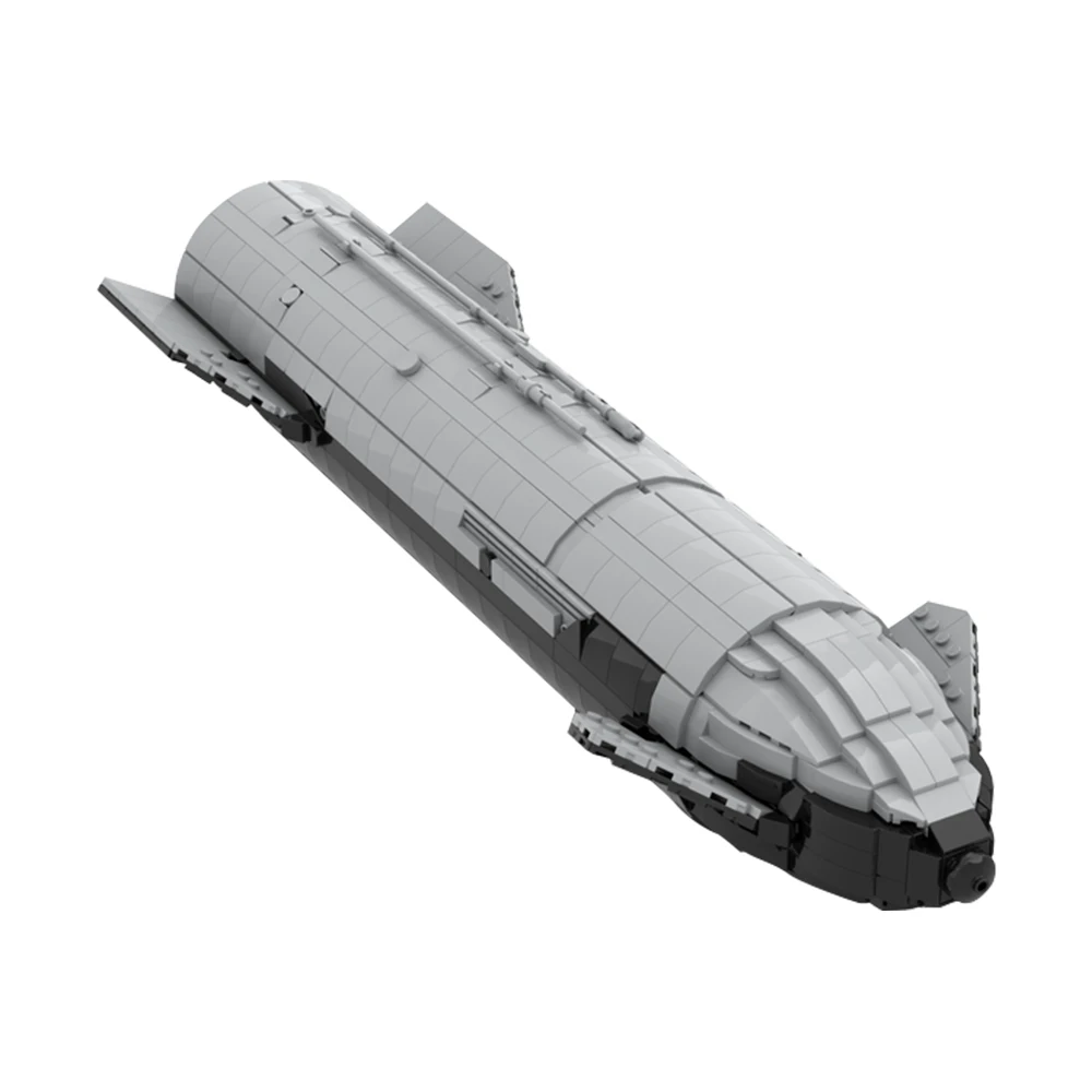 Конструктор MOC SpaceX Звездный Корабль и супертяжелый [Сатурн в масштабе]